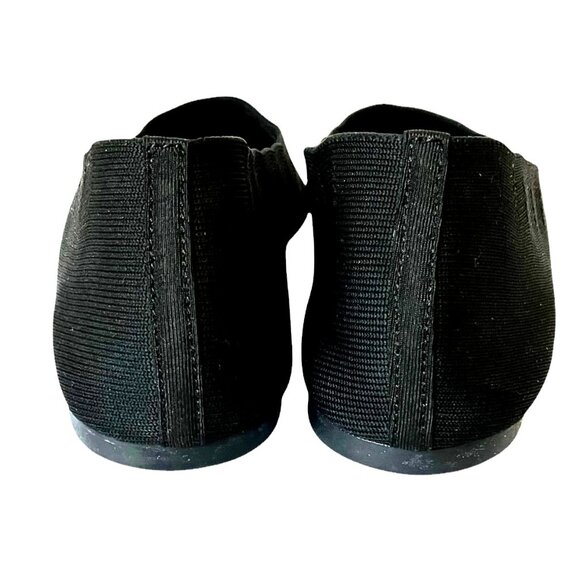 Skechers Cleo Bewitch Black Slip On Stretch Fit Memory Foam Ballet Flats Sz 7 - Picture 7 of 15